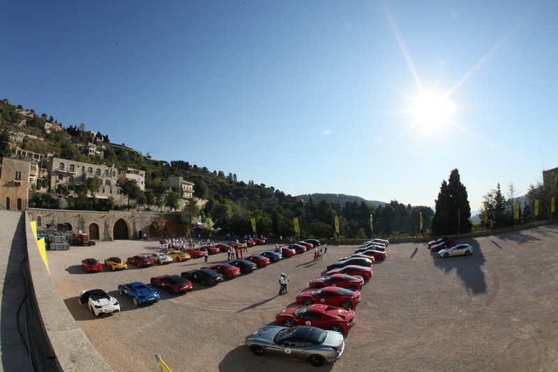Ferrari Panorama Lebanon 2016 Ride